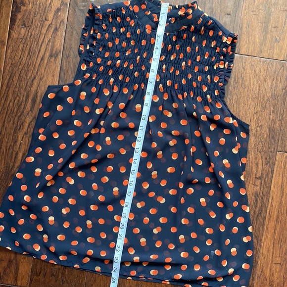 MAEVE Anthropologie TankTop Blouse Navy Size 4 - Picture 10 of 10